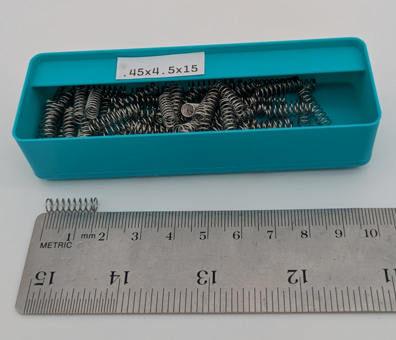 0.45x4.5x15mm Pen Springs