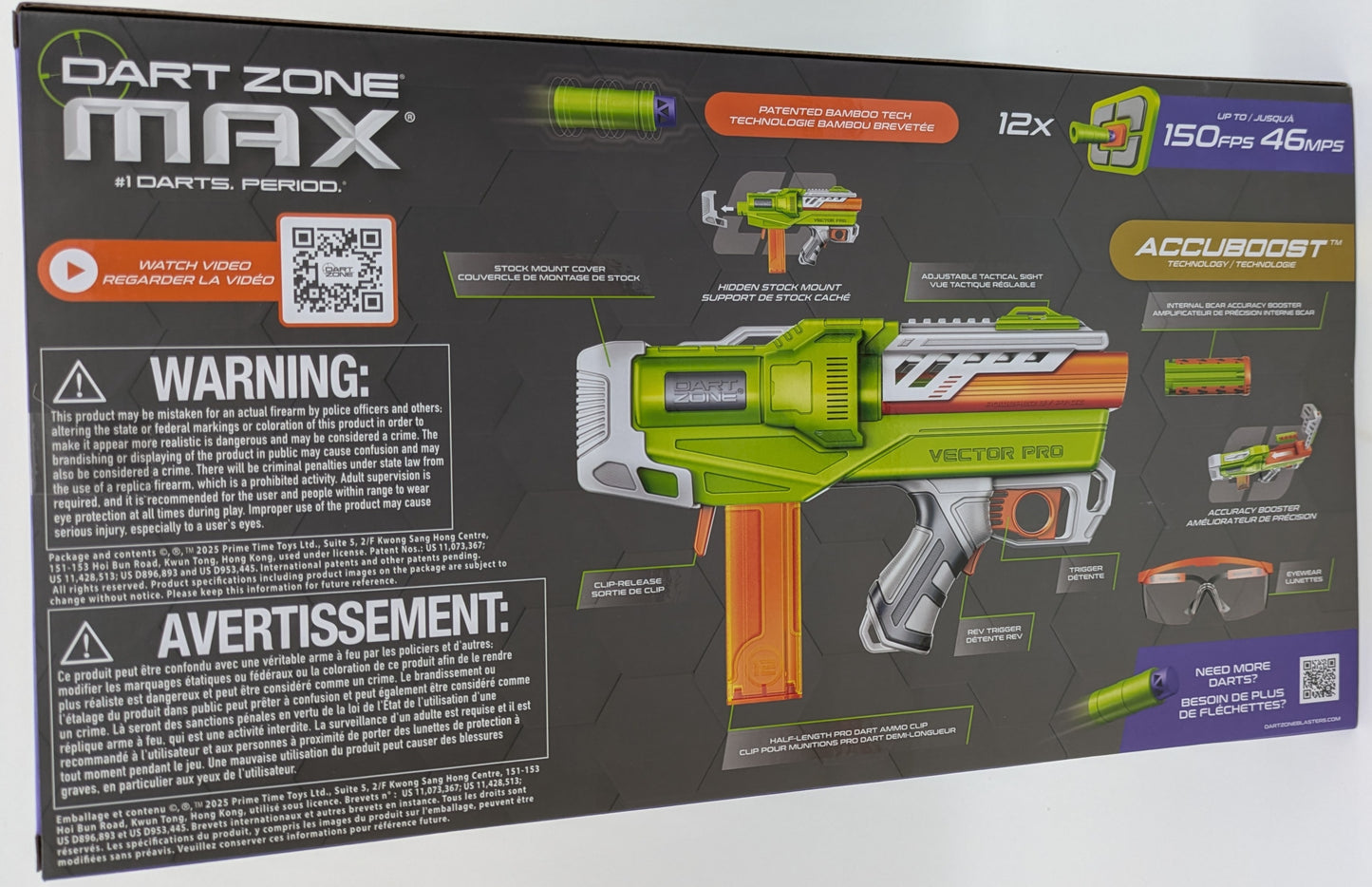 DartZone Nitroshot+ Vector Pro