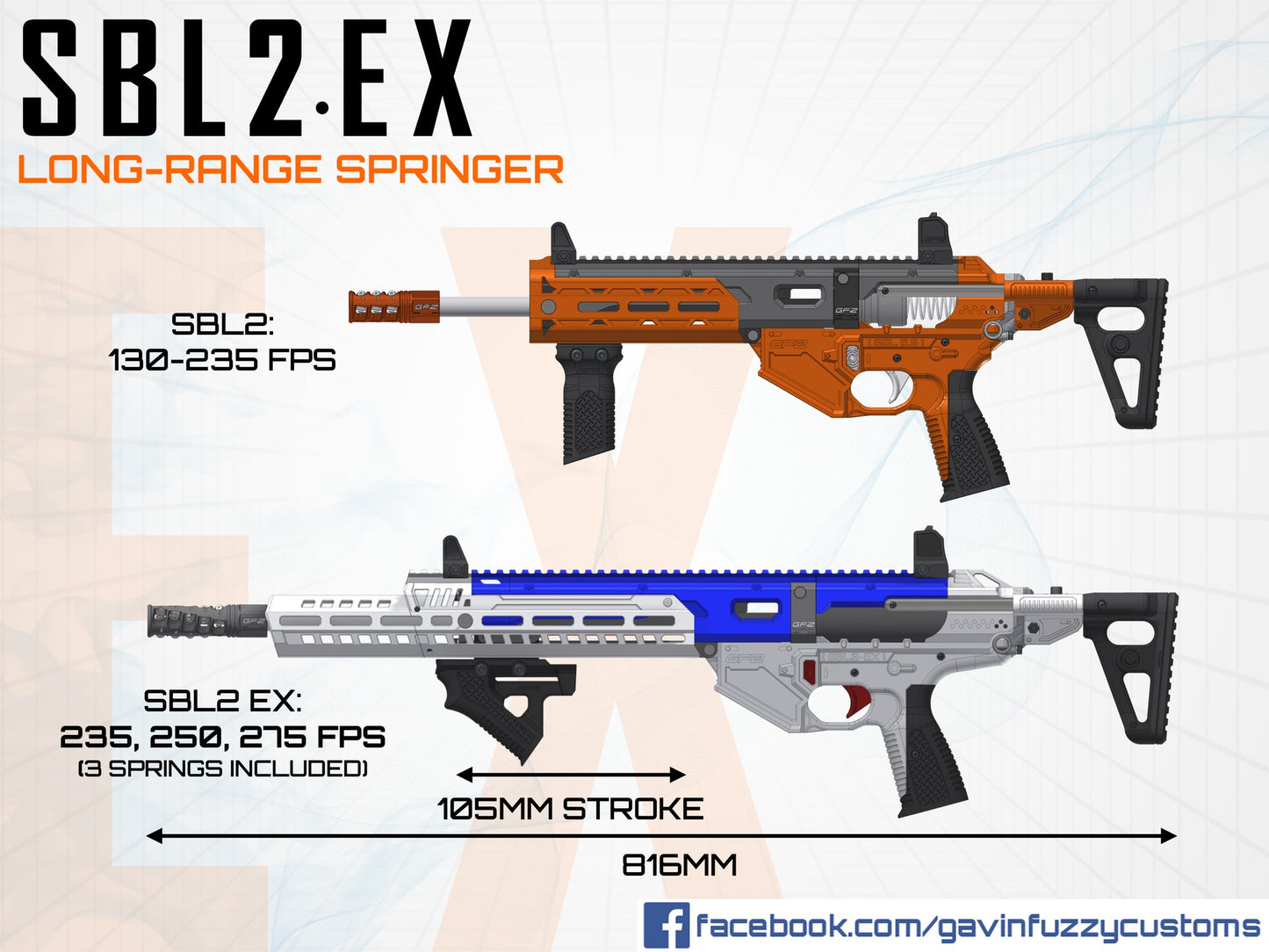 GFZ Gavinfuzzy SBL2-EX Hardware add-on Kit