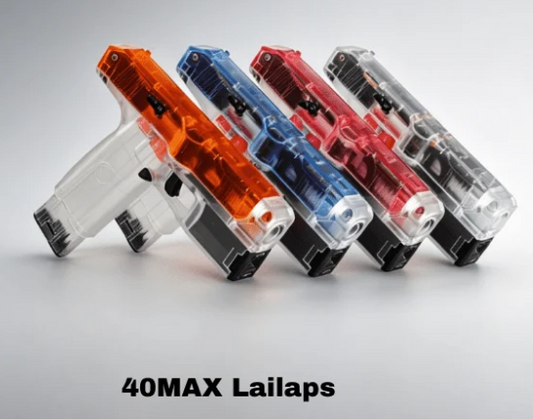 4 colors of the 40max Lailaps blaster