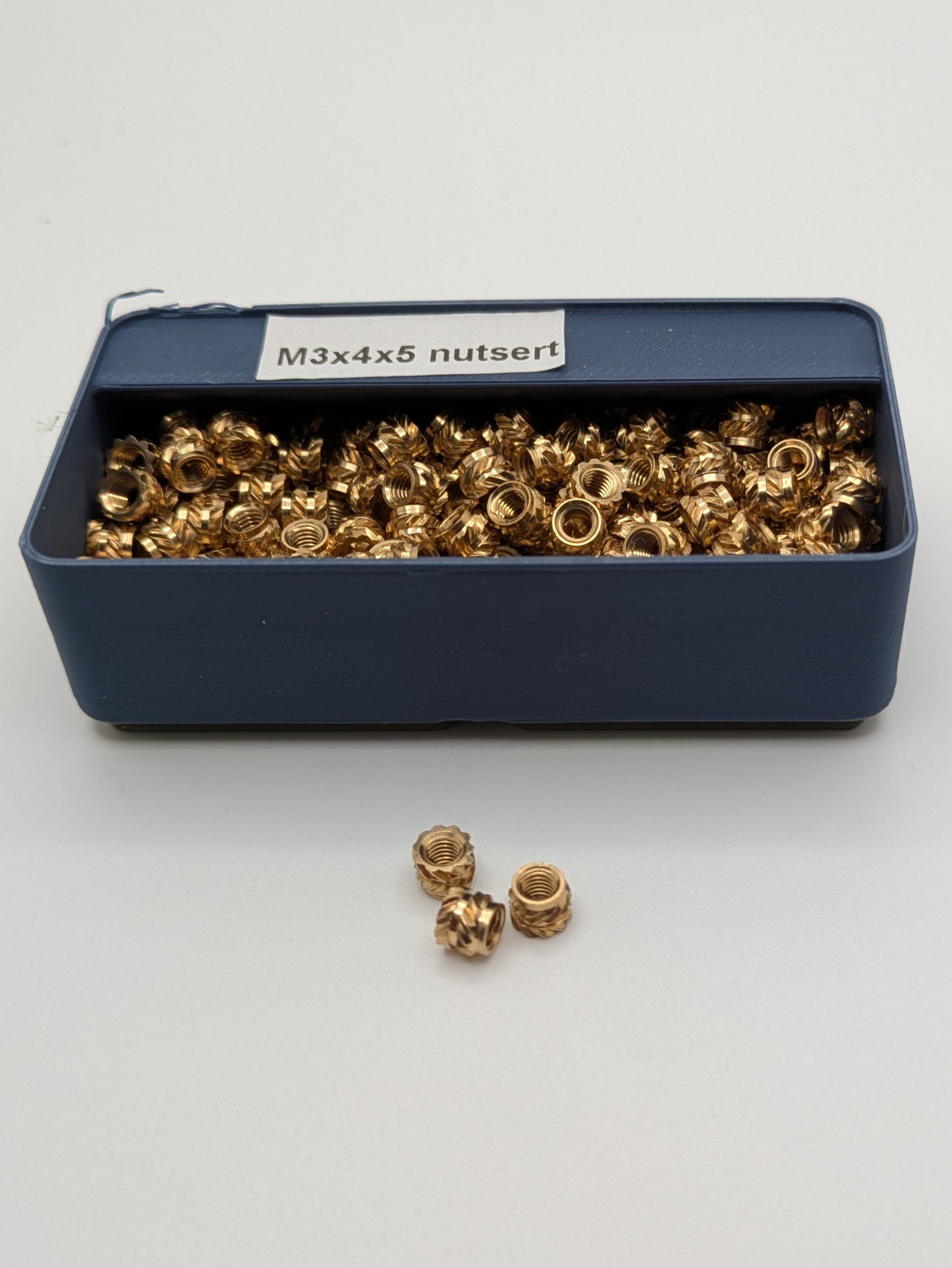 10x M3x4x5 Heatset inserts